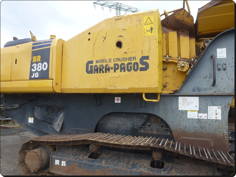 Catálogo de pecas Komatsu - BR380JG-1-M1 - Triturad. E Reciclad.
