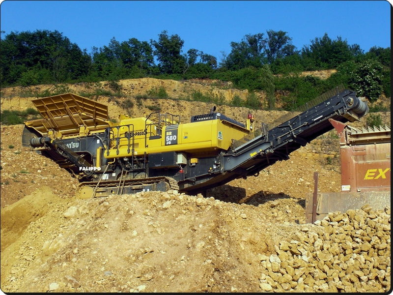 Catálogo de pecas Komatsu - BR580JG-1 - Triturad. E Reciclad.