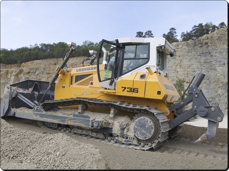 Manual De Servico LIEBHERR - PR 736-1736 3A G8.0 - Trator De Esteira