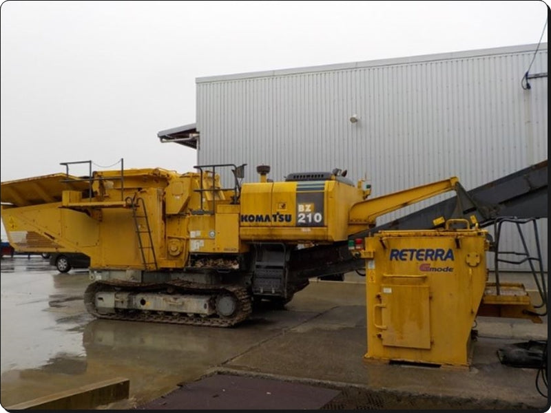 Catálogo de pecas Komatsu - BZ210-1 - Triturad. E Reciclad.