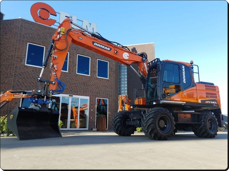 Catálogo de Peças - DOOSAN DX140W-5 - ESCAVADORA DE RODAS