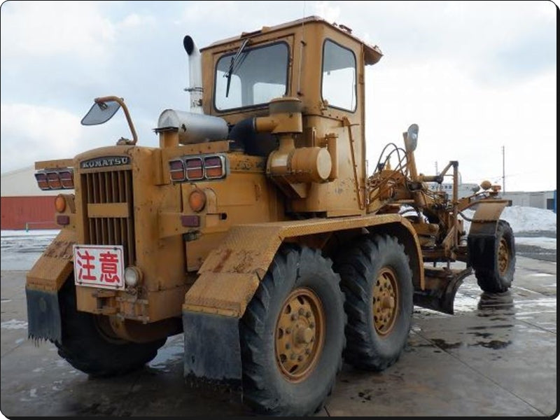 Catálogo de pecas Komatsu - GD37-5H - Motoniveladoras