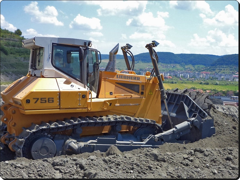 Manual De Servico LIEBHERR - PR 756-1312 - Trator De Esteira