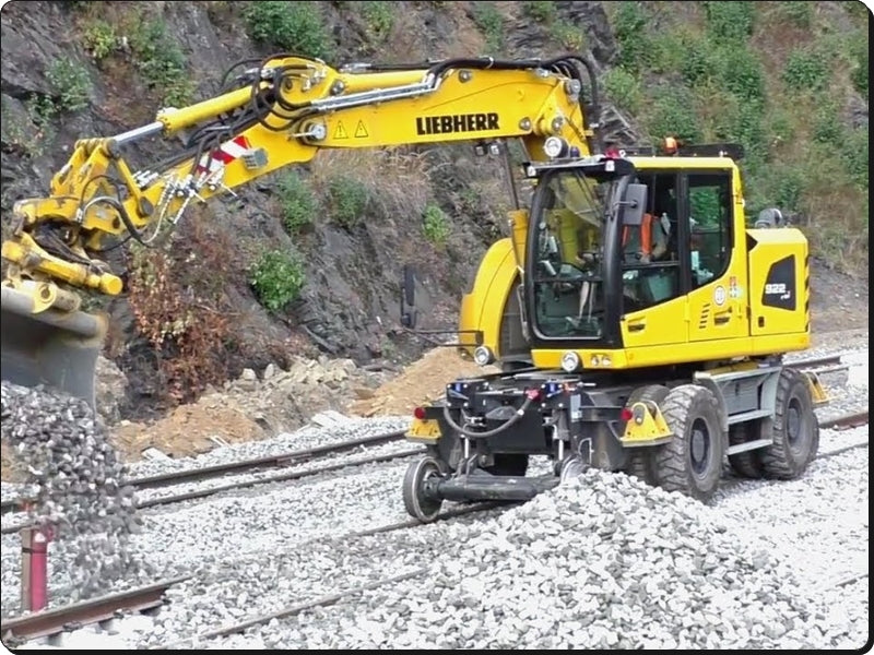 Manual De Servico LIEBHERR - A922 Rail Litronic 1190 - Excavador Hidraulico