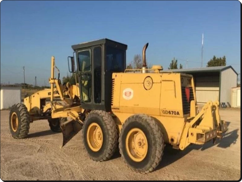 Catálogo de pecas Komatsu - GD670A\GD670AW-2A - Motonivelad.