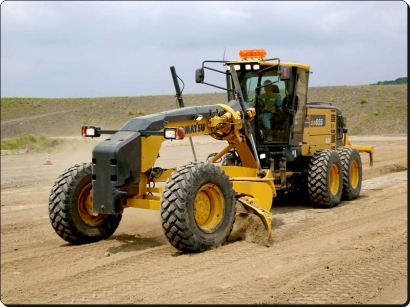 Catálogo de pecas Komatsu - GD655-3E0 - Motoniveladoras