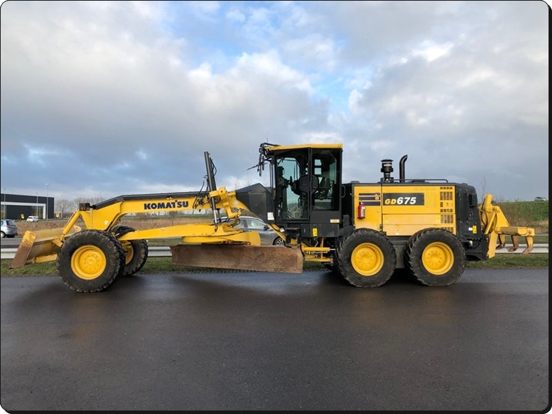 Catálogo de pecas Komatsu - GD675A-3A - Motoniveladoras