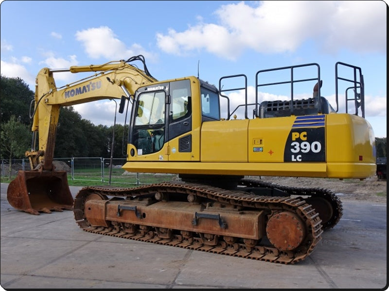 Catálogo de pecas Komatsu -PC390LC-8M0 - escavad. de esteira