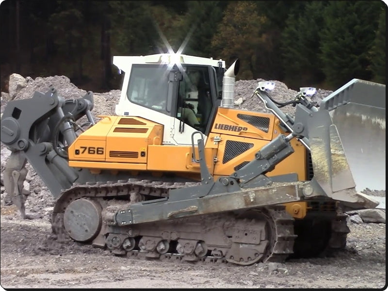 Manual De Servico LIEBHERR - PR 766-1681 05 G8.0 - Trator De Esteira