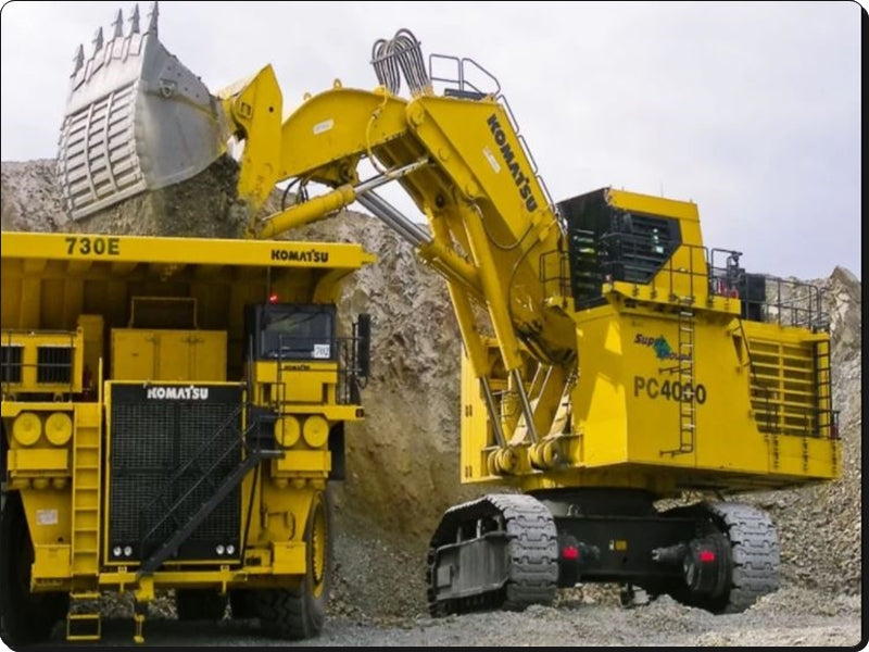 Catálogo de pecas Komatsu - PC4000-11 - escavad. de esteira