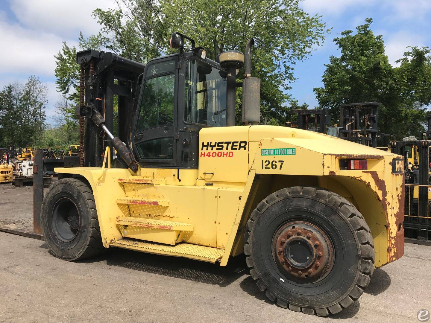 MANUAL DE SERVIÇO HYSTER - H400HD, H400HDS, H450HD, H450HDS - EMPILHADEIRA