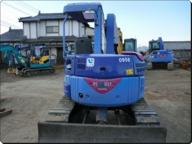 MANUAL DE SERVIÇO KOMATSU - PC58UU-3 - EXCAVADOR HIDRAULICO