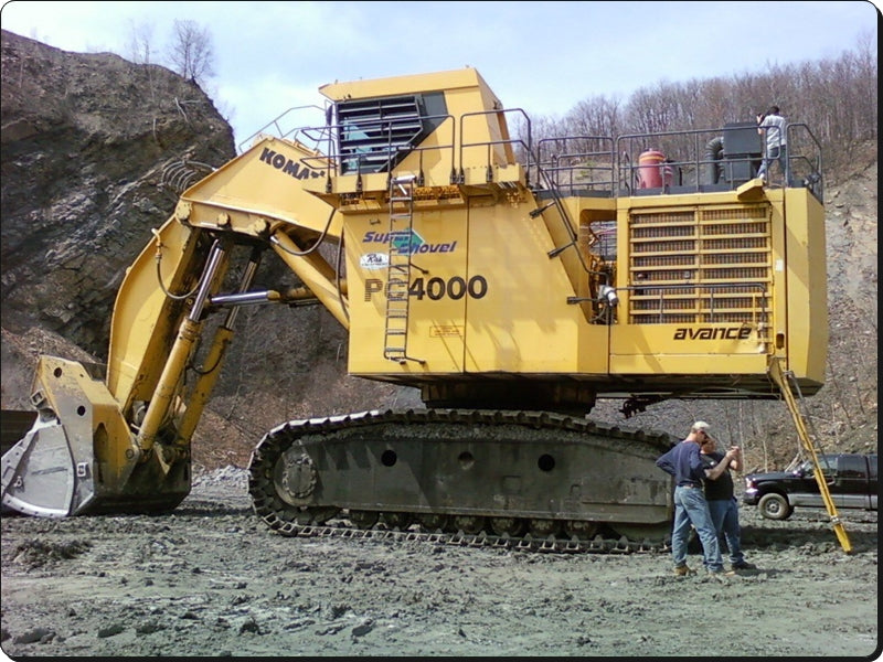 Catálogo de pecas Komatsu - PC4000-6E - escavad. de esteira