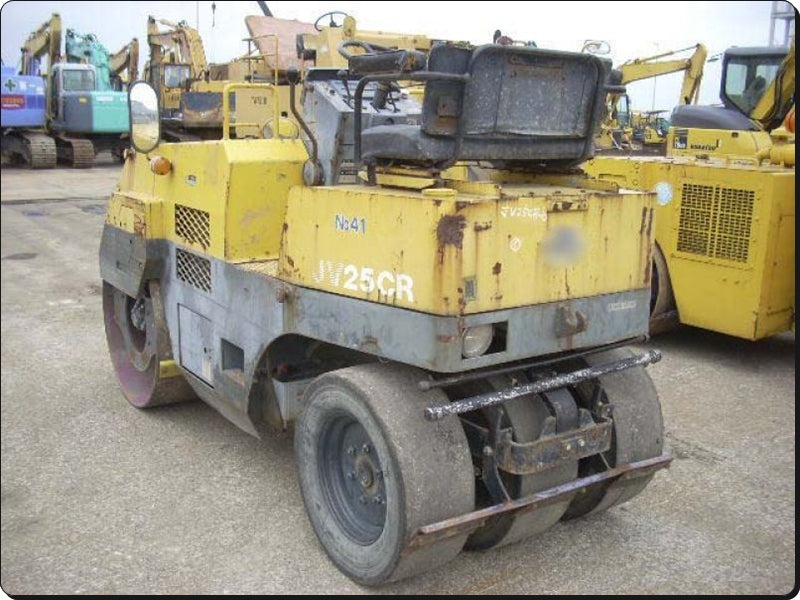 Catálogo de pecas Komatsu - JV25CR-5 - Rolos