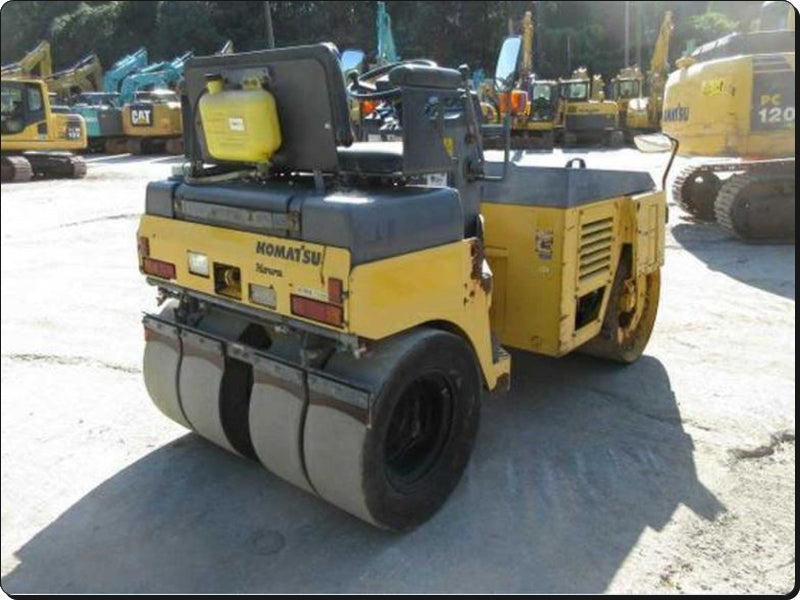 Catálogo de pecas Komatsu - JV25CW-1 - Rolos