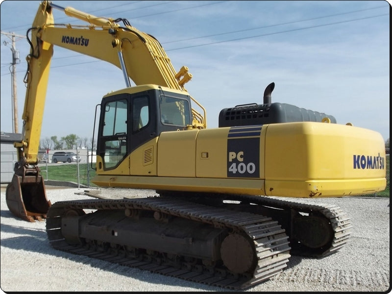 Catálogo de pecas Komatsu - PC400-5D - escavad. de esteira