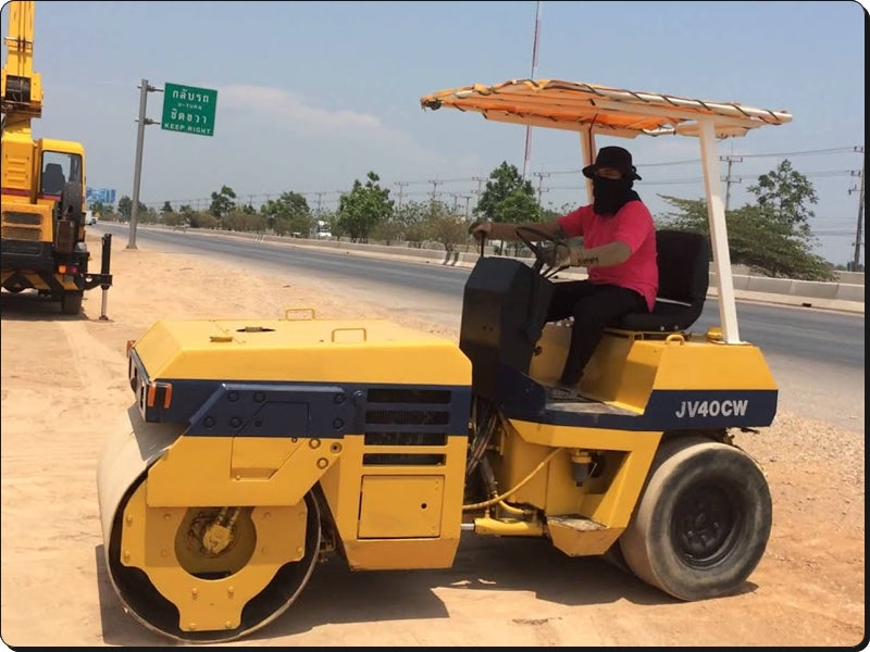 Catálogo de pecas Komatsu - JV40CW-1 - Rolos
