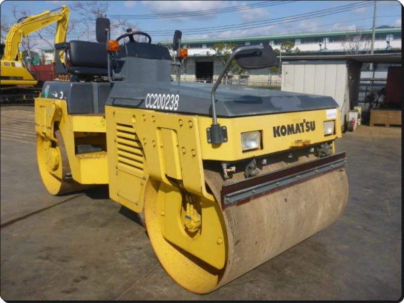 Catálogo de pecas Komatsu - JV40DW-3 - Rolos