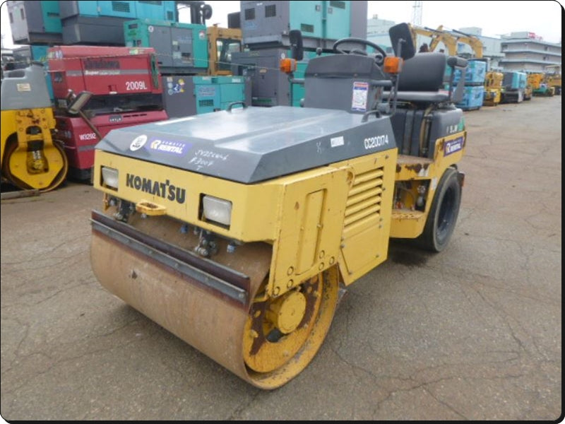Catálogo de pecas Komatsu - JV40W-2 - Rolos