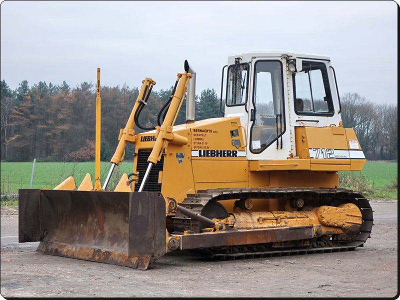 Manual De Servico LIEBHERR - PR 712-752 - Trator De Esteira
