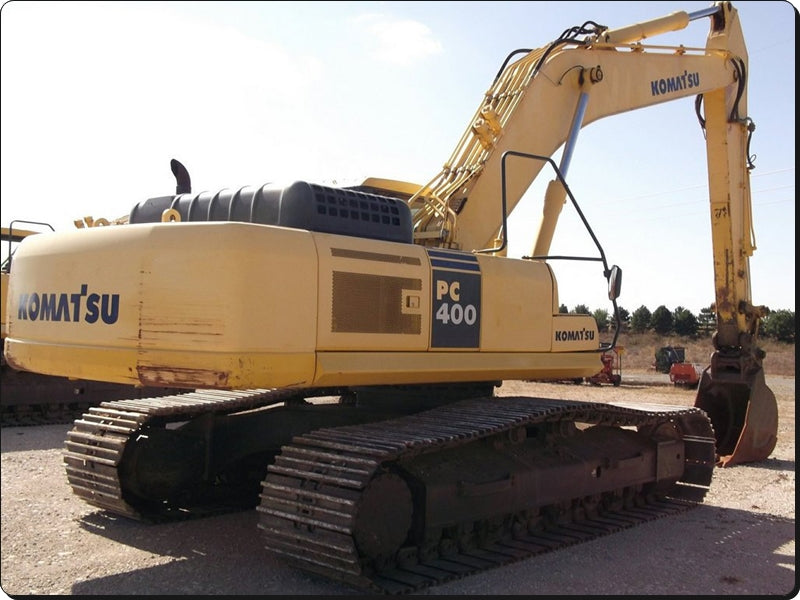 Catálogo de pecas Komatsu - PC400-5 - escavad. de esteira