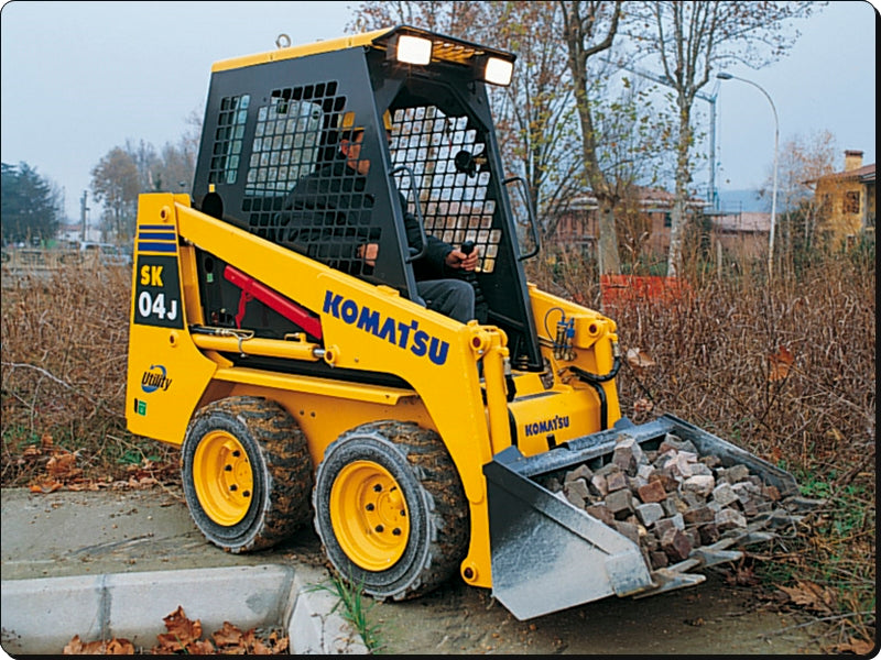 Catálogo de pecas Komatsu - SK04J-2 - Minicarregadeiras