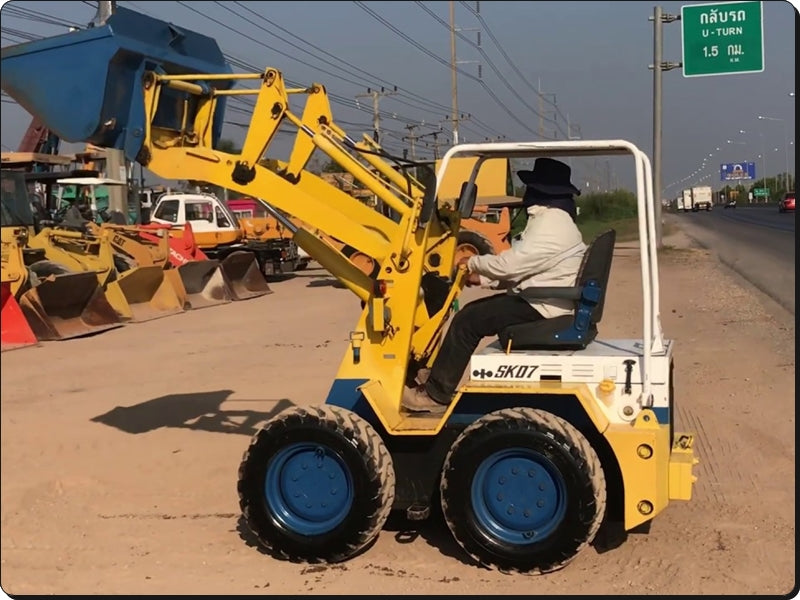 Catálogo de pecas Komatsu - SK07-1 - Minicarregadeiras