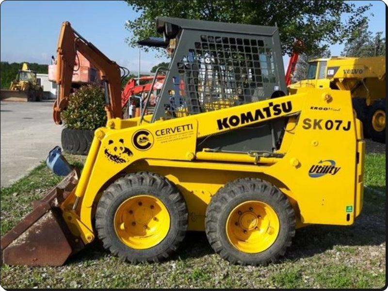 Catálogo de pecas Komatsu - SK07J-1 - Minicarregadeiras