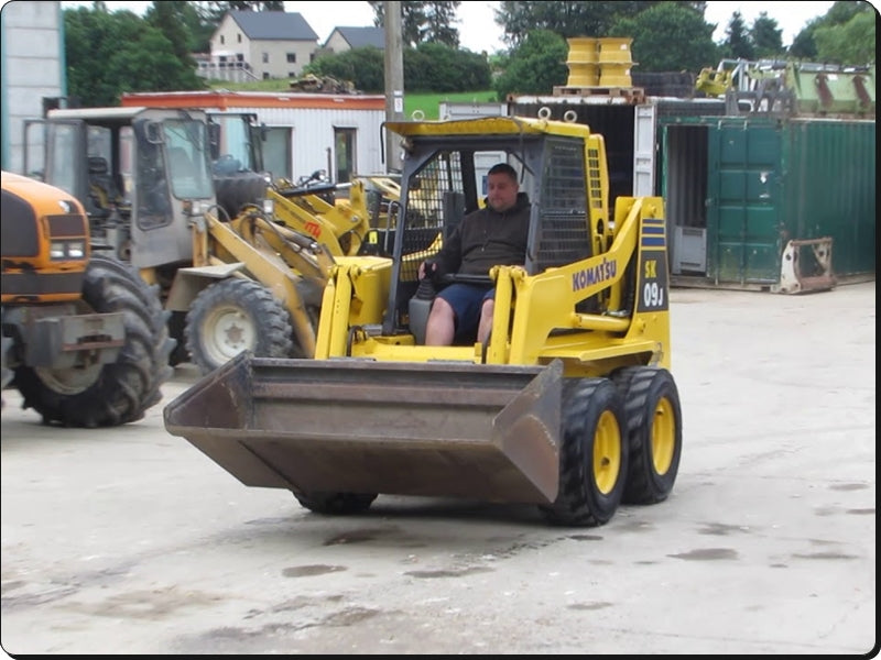 Catálogo de pecas Komatsu - SK09J-1 - Minicarregadeiras