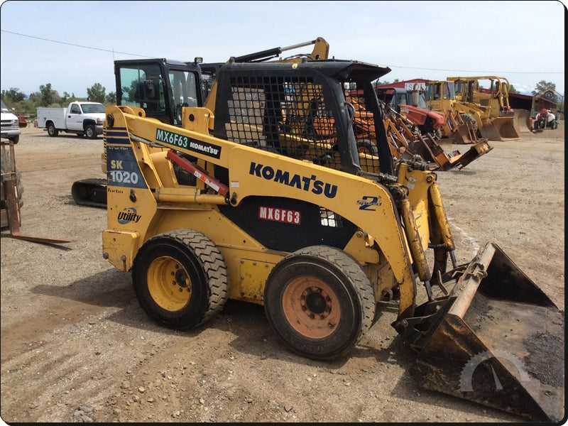 Catálogo de pecas Komatsu - SK1020-5N - Minicarregadeiras