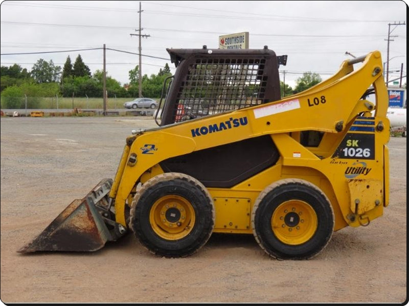 Catálogo de pecas Komatsu - SK1026-5N - Minicarregadeiras