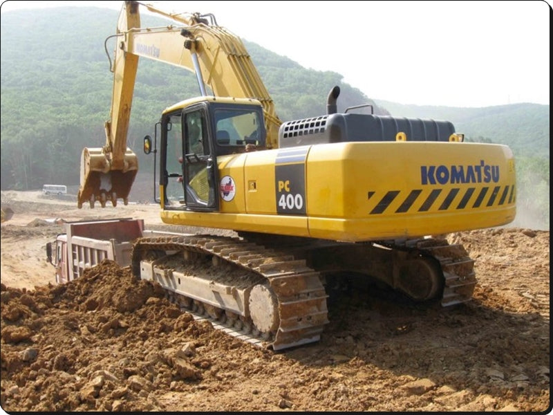 Catálogo de pecas Komatsu - PC400-6 - escavad. de esteira