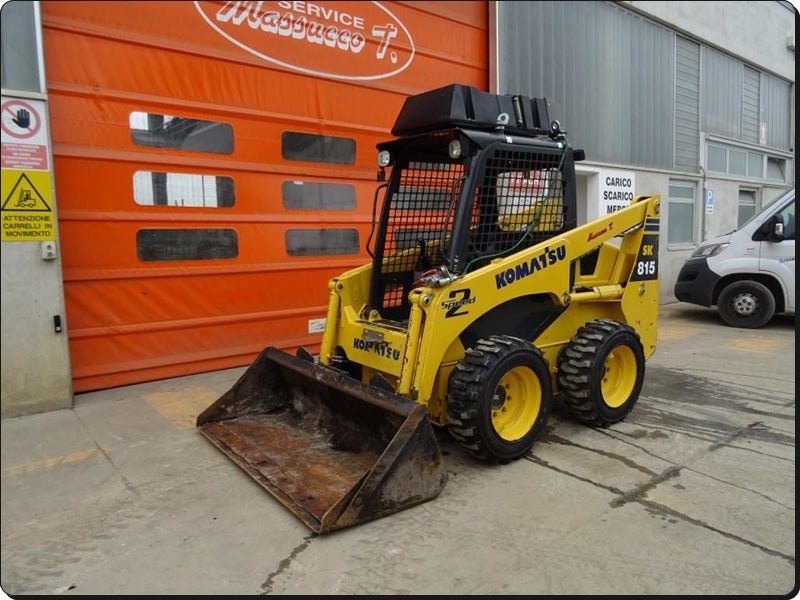Catálogo de pecas Komatsu - SK815-5 - Minicarregadeiras