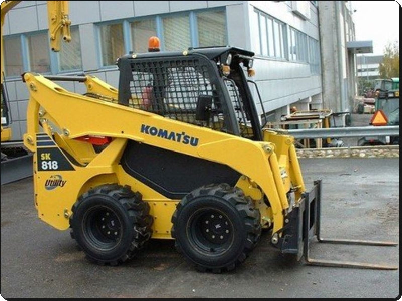 Catálogo de pecas Komatsu - SK818-5 - Minicarregadeiras