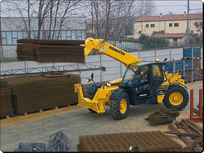 Catálogo de pecas Komatsu - WH714H-1 - Manipul. Telescópicos