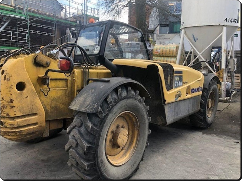 Catálogo de pecas Komatsu - WH714H-1E0 Manipul. Telescópicos