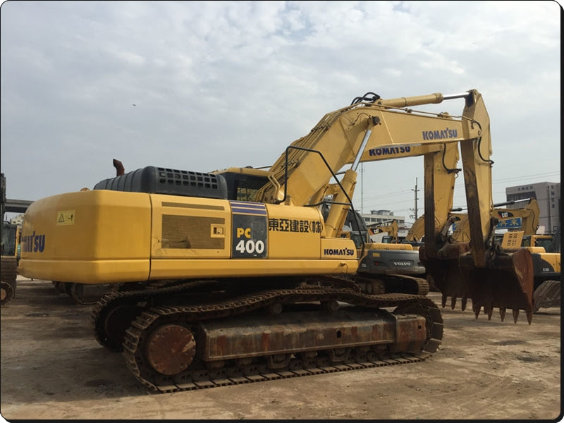 Catálogo de pecas Komatsu - PC400-6Z - escavad. de esteira