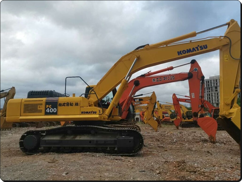 Catálogo de pecas Komatsu - PC400-7E0 - escavad. de esteira