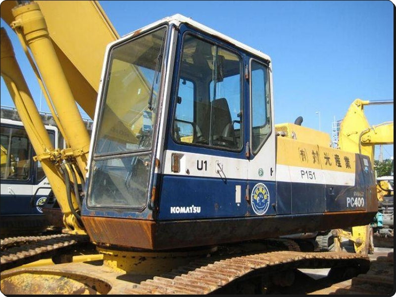 Catálogo de pecas Komatsu - PC400HD-5K - escavad. de esteira