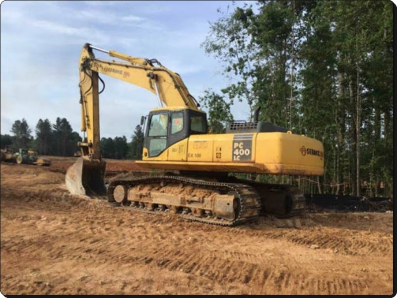 Catálogo de pecas Komatsu - PC400LC - escavad. de esteira