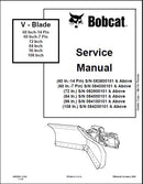 Manual De Serviço BOBCAT - V-Blade 60 Inch-14 Pin