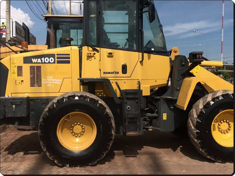 Catálogo de pecas Komatsu WA100-3-XW Carregadeiras De Rodas