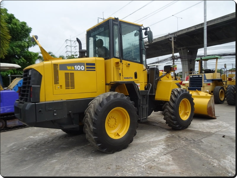 Catálogo de pecas Komatsu - WA100-5 - Carregadeiras De Rodas