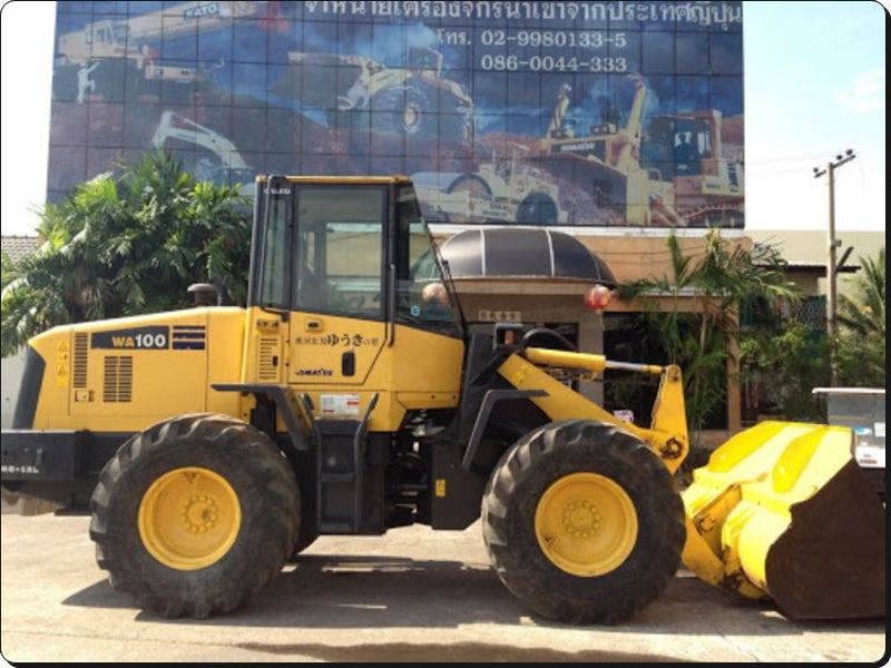 Catálogo de pecas Komatsu WA100-5-SS -Carregadeiras De Rodas