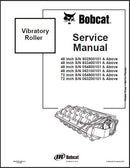 Manual De Serviço BOBCAT - Vibratory Roller 48 inch