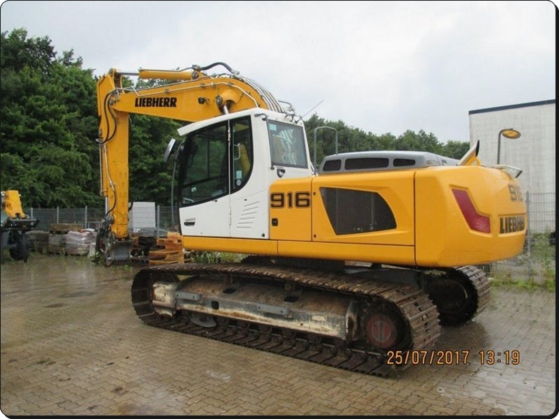 Manual De Servico LIEBHERR - R916 Advanced - Excavador Hidraulico