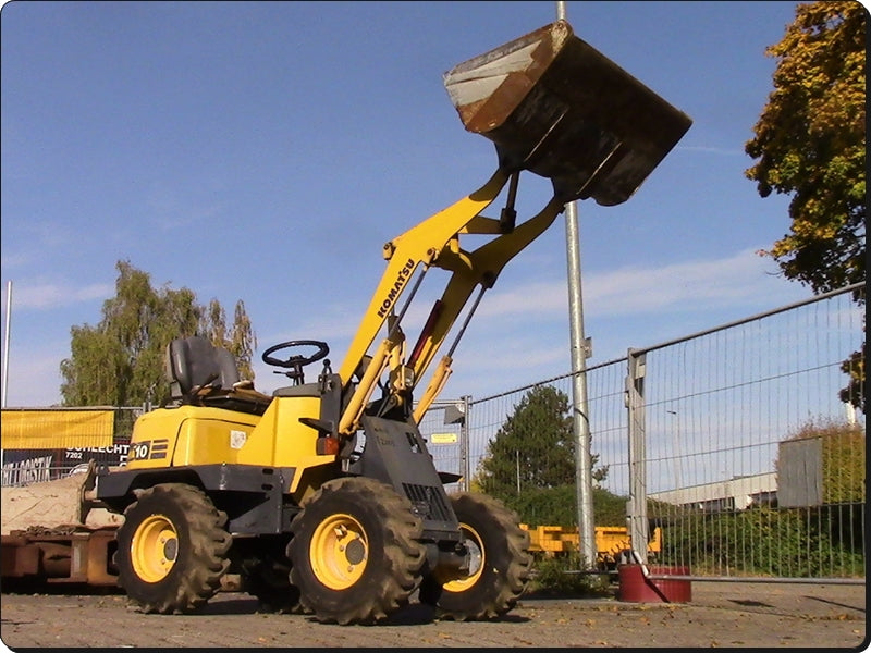Catálogo de pecas Komatsu - WA10-1 - Carregadeiras De Rodas