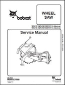 Manual De Serviço BOBCAT - Wheel Saw - WS 12\WS 18