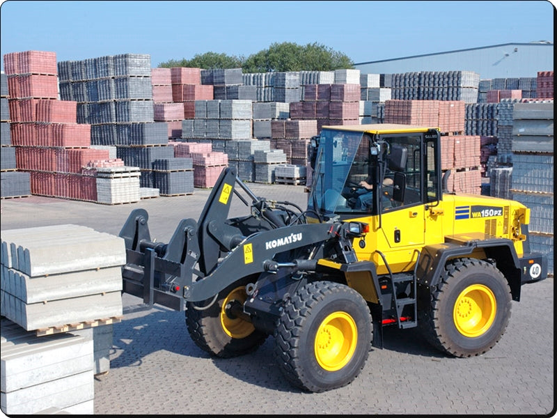 Catálogo de pecas Komatsu - WA150PZ-6 - Carregad. De Rodas