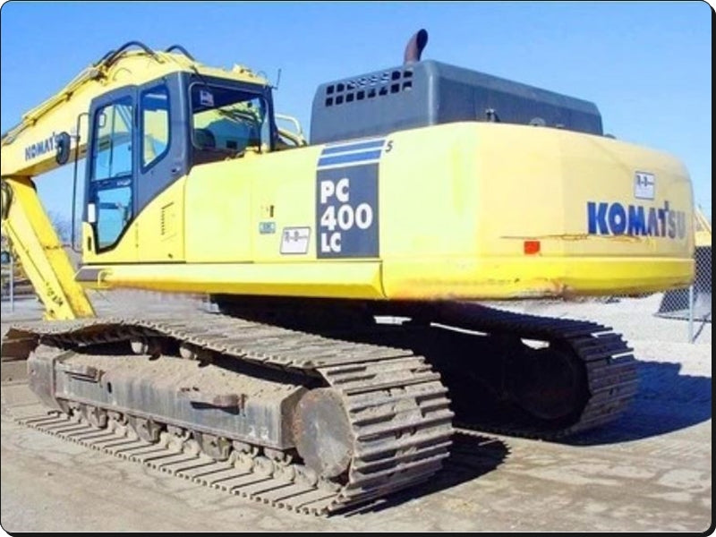 Catálogo de pecas Komatsu - PC400LC-6LC - escavad. de esteira